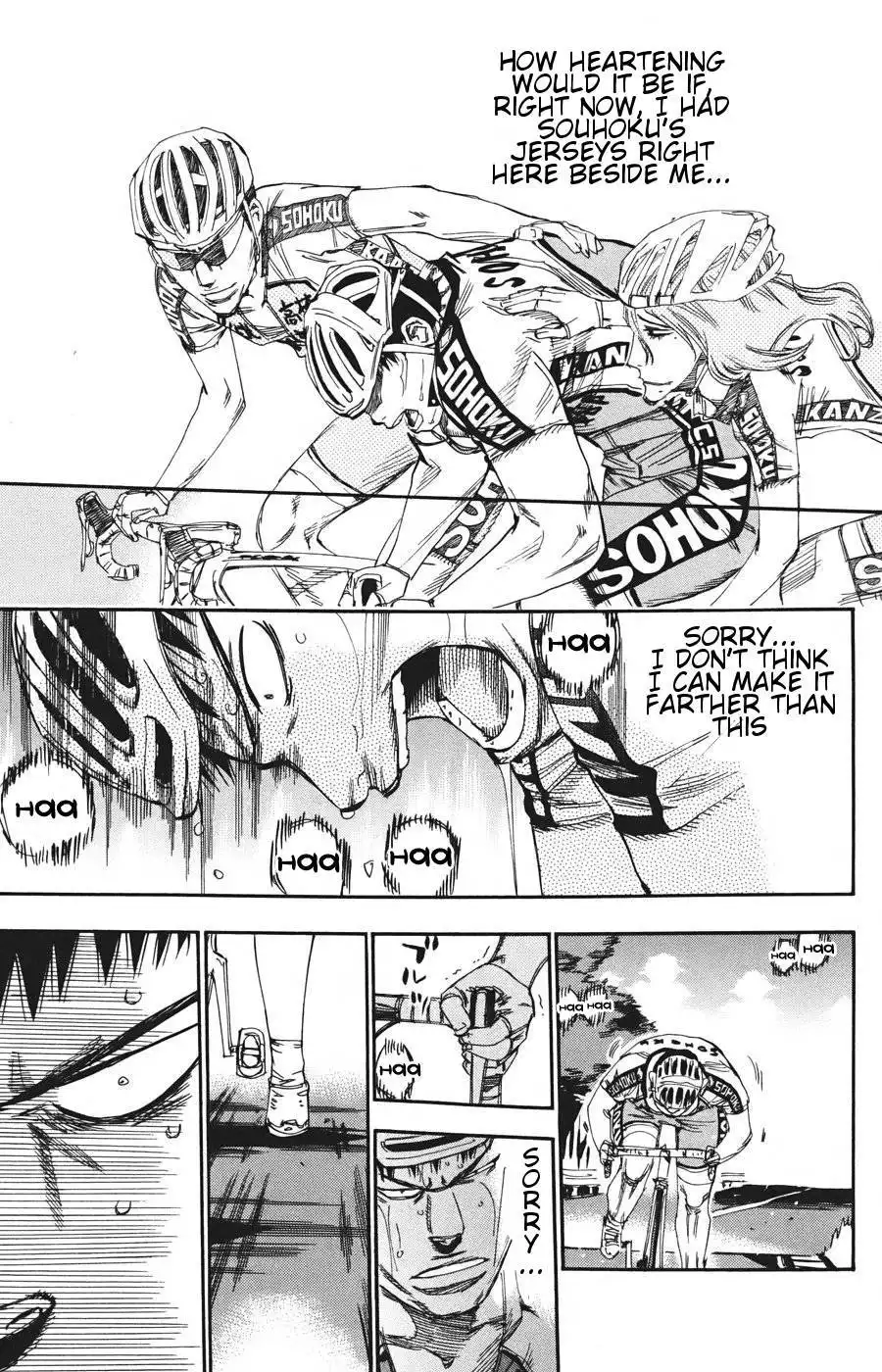 Yowamushi Pedal Chapter 115 17